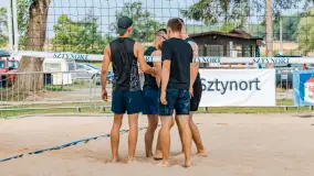Otwarte Mistrzostwa Węgorzewa w Siatkówce Plażowej Mężczyzn - Sztynort 2023 - zdjęcie 6
