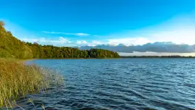 Zachód słońca nad jeziorem Mój, październik 2023 r. - zdjęcie 26