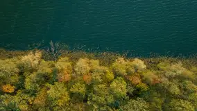 Zachód słońca nad jeziorem Mój, październik 2023 r. - zdjęcie 54