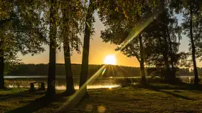 Wschód słońca nad jeziorem Iławki - zdjęcie 20