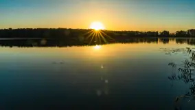 Wschód słońca nad jeziorem Iławki - zdjęcie 8