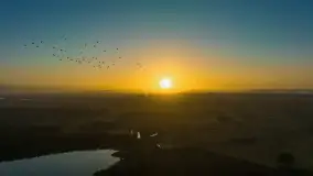 Wschód słońca nad jeziorem Iławki - zdjęcie 4