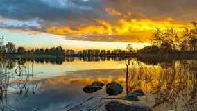 Jesień nad jeziorem Iławki, październik 2023 r. - zdjęcie 3