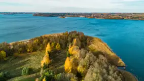 Jesień w Ogonkach i Ognistym Ptaku widoczna z lotu mewy - zdjęcie 3