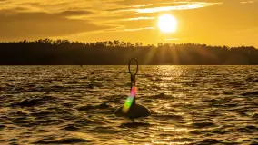 Zachód słońca nad jeziorem Bełdany, Mazurski Raj - zdjęcie 37