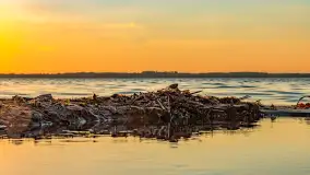Wrześniowy zachód słońca nad jeziorem Dargin - zdjęcie 7