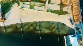 Ekomarina Giżycko i Niegocin przed zachodem słońca, listopad 2023 r. - zdjęcie 19