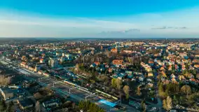 Ekomarina Giżycko i Niegocin przed zachodem słońca, listopad 2023 r. - zdjęcie 8