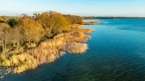 Ekomarina Giżycko i Niegocin przed zachodem słońca, listopad 2023 r. - zdjęcie 4