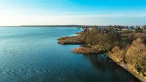 Ekomarina Giżycko i Niegocin przed zachodem słońca, listopad 2023 r. - zdjęcie 23