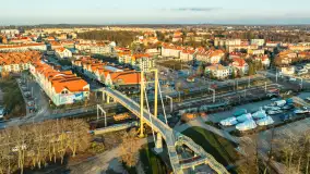 Ekomarina Giżycko i Niegocin przed zachodem słońca, listopad 2023 r. - zdjęcie 22