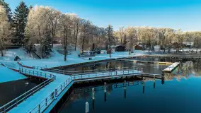 Zimowa wersja Mazur w okolicach Łabędziego Ostrowia i jeziora Kisajno - zdjęcie 4