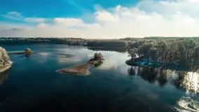 Zimowa wersja Mazur w okolicach Łabędziego Ostrowia i jeziora Kisajno - zdjęcie 19