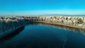 Zimowa wersja Mazur w okolicach Łabędziego Ostrowia i jeziora Kisajno - zdjęcie 23