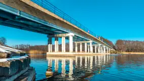 Most Sztynorcki, jeziora Dargin i Kirsajty w zimowej odsłonie, listopad 2023 r. - zdjęcie 11