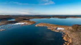 Most Sztynorcki, jeziora Dargin i Kirsajty w zimowej odsłonie, listopad 2023 r. - zdjęcie 9