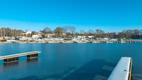 Port w Sztynorcie w zimowej odsłonie pod koniec listopada 2023 r. - zdjęcie 15