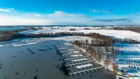 Port w Sztynorcie w zimowej odsłonie pod koniec listopada 2023 r. - zdjęcie 40