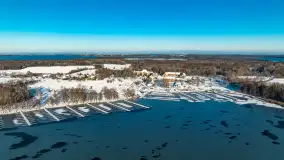 Port w Sztynorcie w zimowej odsłonie pod koniec listopada 2023 r. - zdjęcie 38