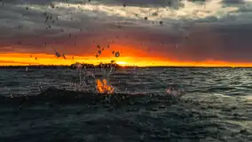 Cieniutki... zachód słońca nad jeziorem Dargin, listopad 2023 - zdjęcie 27