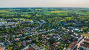 Wiosenne zdjęcia Kętrzyna z lotu ptaka, koniec maja 2023 r. - zdjęcie 32