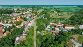 Wiosenne zdjęcia Kętrzyna z lotu ptaka, koniec maja 2023 r. - zdjęcie 15