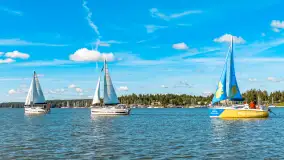 Regaty Enea Cup, jezioro Ryńskie, wrzesień 2023 r. - zdjęcie 9