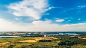 Zdjęcia Mazur z lotu ptaka na różnych ujęciach, sezon 2022 r. - zdjęcie 12