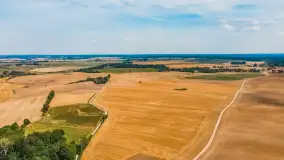 Zdjęcia Mazur z lotu ptaka na różnych ujęciach, sezon 2022 r. - zdjęcie 20