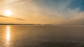 Uroki zimy nad jeziorem Dargin w porcie Dziki Harsz - zdjęcie 29