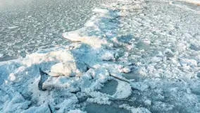 Uroki zimy nad jeziorem Dargin w porcie Dziki Harsz - zdjęcie 32