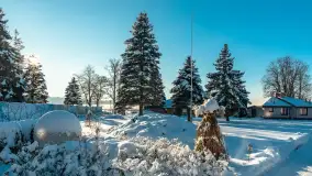 Jezioro Bełdany i Mazurski Raj w zimowej scenerii, styczeń 2024 r. - zdjęcie 53