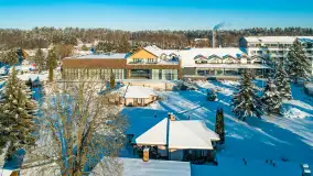 Bełdany, Piaski i Mazurski Raj z lotu ptaka, styczeń 2024 r. - zdjęcie 9