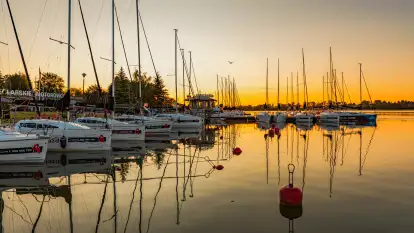 Wschód słońca w Bocianim Gnieździe, czerwiec 2023 r.