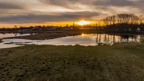 Zachód i rozlewiska przy Karolewie, luty 2024 r. - zdjęcie 36