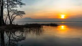 Zachód słońca nad Niegocinem, luty 2024 r. - zdjęcie 17