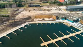 Nowy port nad jeziorem Święcajty w Koloni Rybackiej - zdjęcie 15