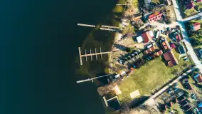 Mazury z lotu ptaka, Rydzewo, Bogaczewo, jezioro Boczne - zdjęcie 25