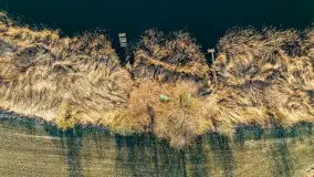 Przed zachodem słońca nad jeziorem Grajewko, luty 2024 r. - zdjęcie 3