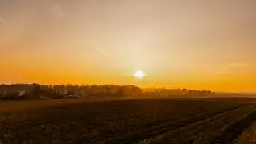 Zachód słońca nad Mazurskimi polami, Wopławki, marzec 2024 r. - zdjęcie 20