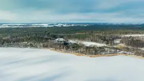 Mix ujęć z drona, zima i przedwiosnie, 2024 r. - zdjęcie 14