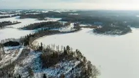 Mix ujęć z drona, zima i przedwiosnie, 2024 r. - zdjęcie 29