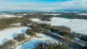 Mix ujęć z drona, zima i przedwiosnie, 2024 r. - zdjęcie 8