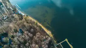 Mix ujęć z drona, zima i przedwiosnie, 2024 r. - zdjęcie 19