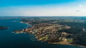 Mix ujęć z drona, zima i przedwiosnie, cz. II - zdjęcie 1