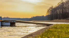 Wschód słońca nad jeziorem Kisajno, port AWF - zdjęcie 18