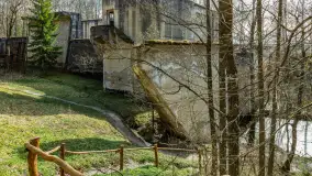 Śluza Leśniewo Górne na wiosennych ujęciach, marzec 2024 r. - zdjęcie 38