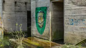 Śluza Leśniewo Górne na wiosennych ujęciach, marzec 2024 r. - zdjęcie 22