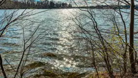 Jezioro Ublik Wielki i połączenie z Ublikiem Małym, marzec 2024 r. - zdjęcie 16