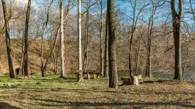 Jezioro Ublik Wielki i połączenie z Ublikiem Małym, marzec 2024 r. - zdjęcie 12